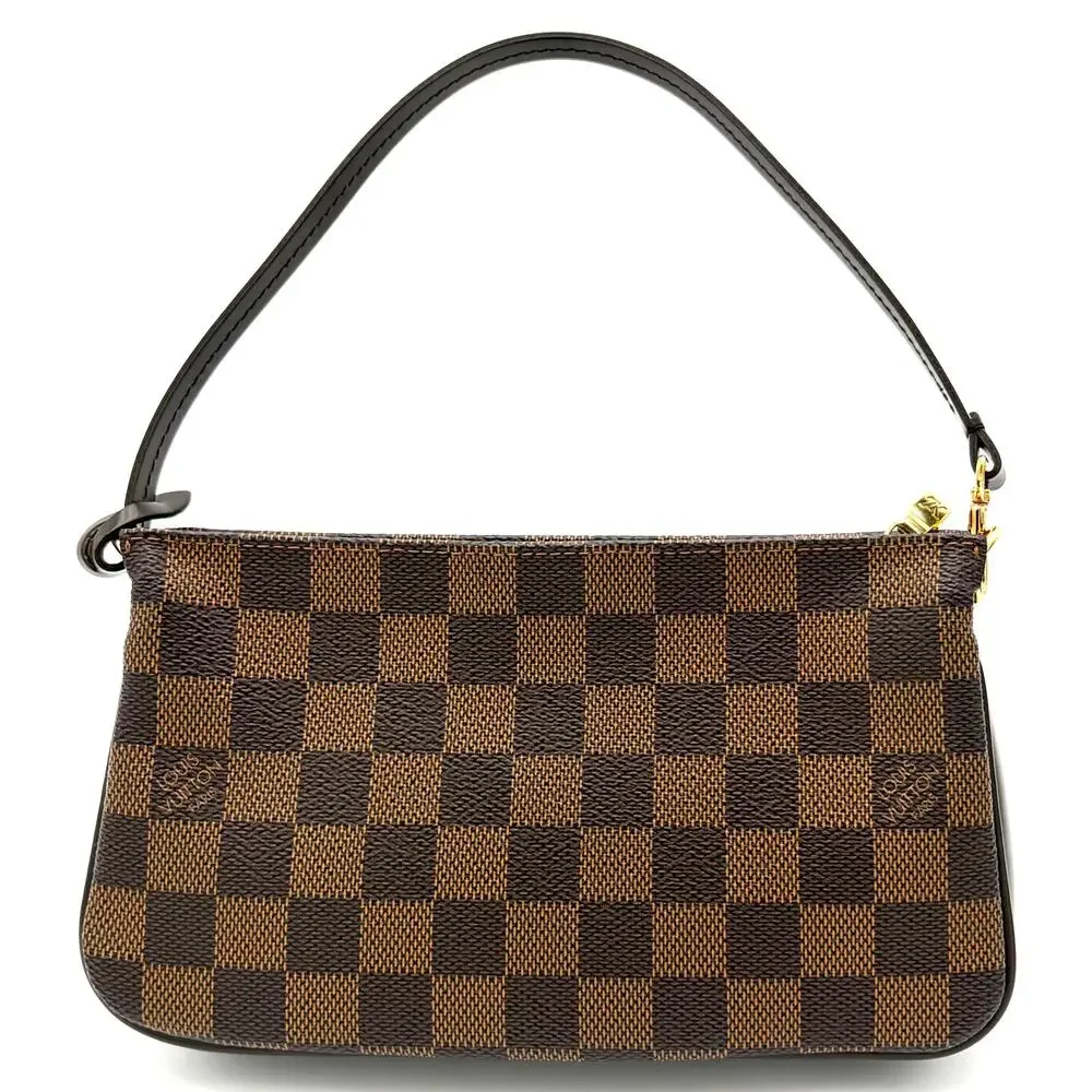 Navona Damier Ebene Canvas Pochette
